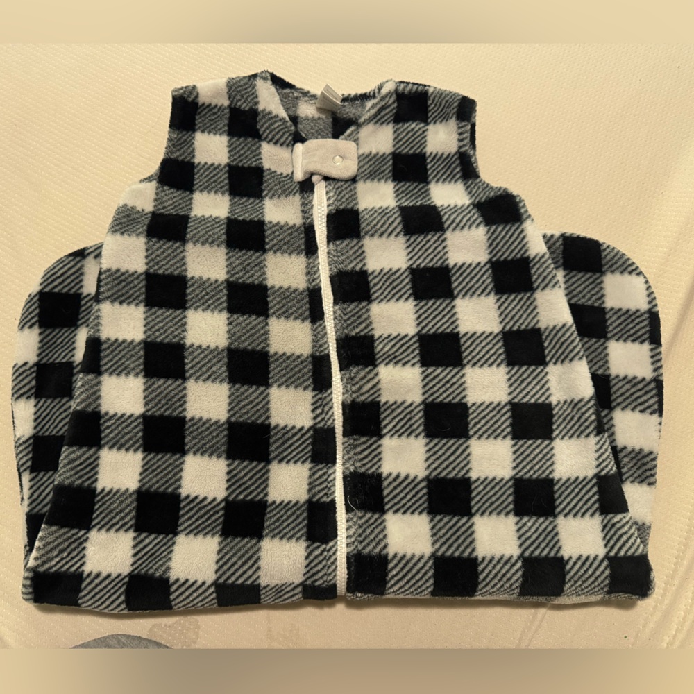 Navy and White thick sleep sack